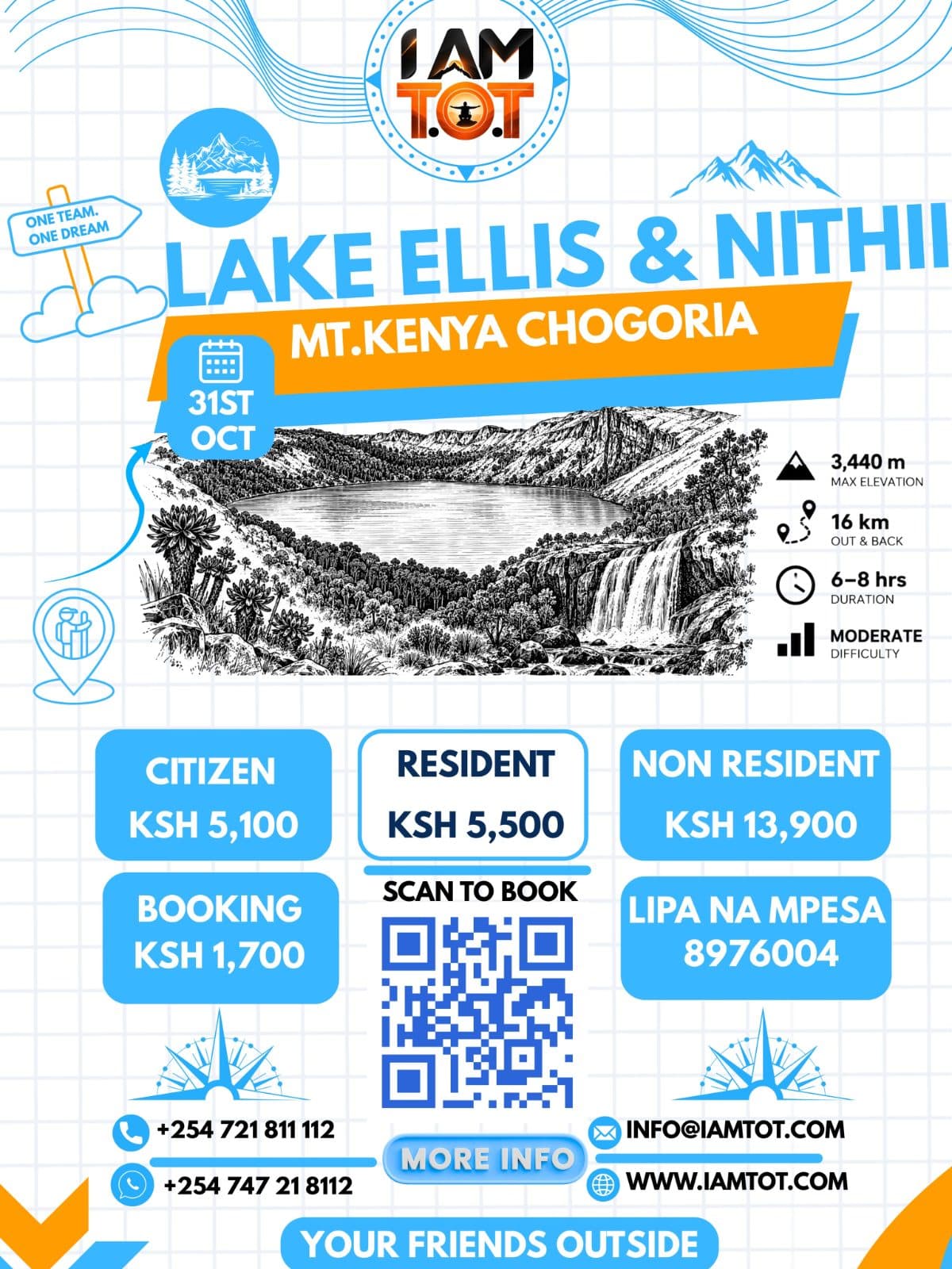 Lake Ellis - Mt Kenya